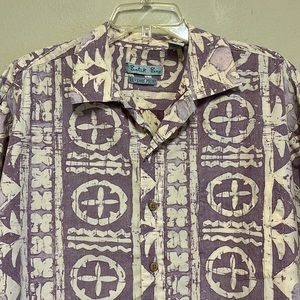 Batik Bay Reverse Print Hawaiian Camp Shirt